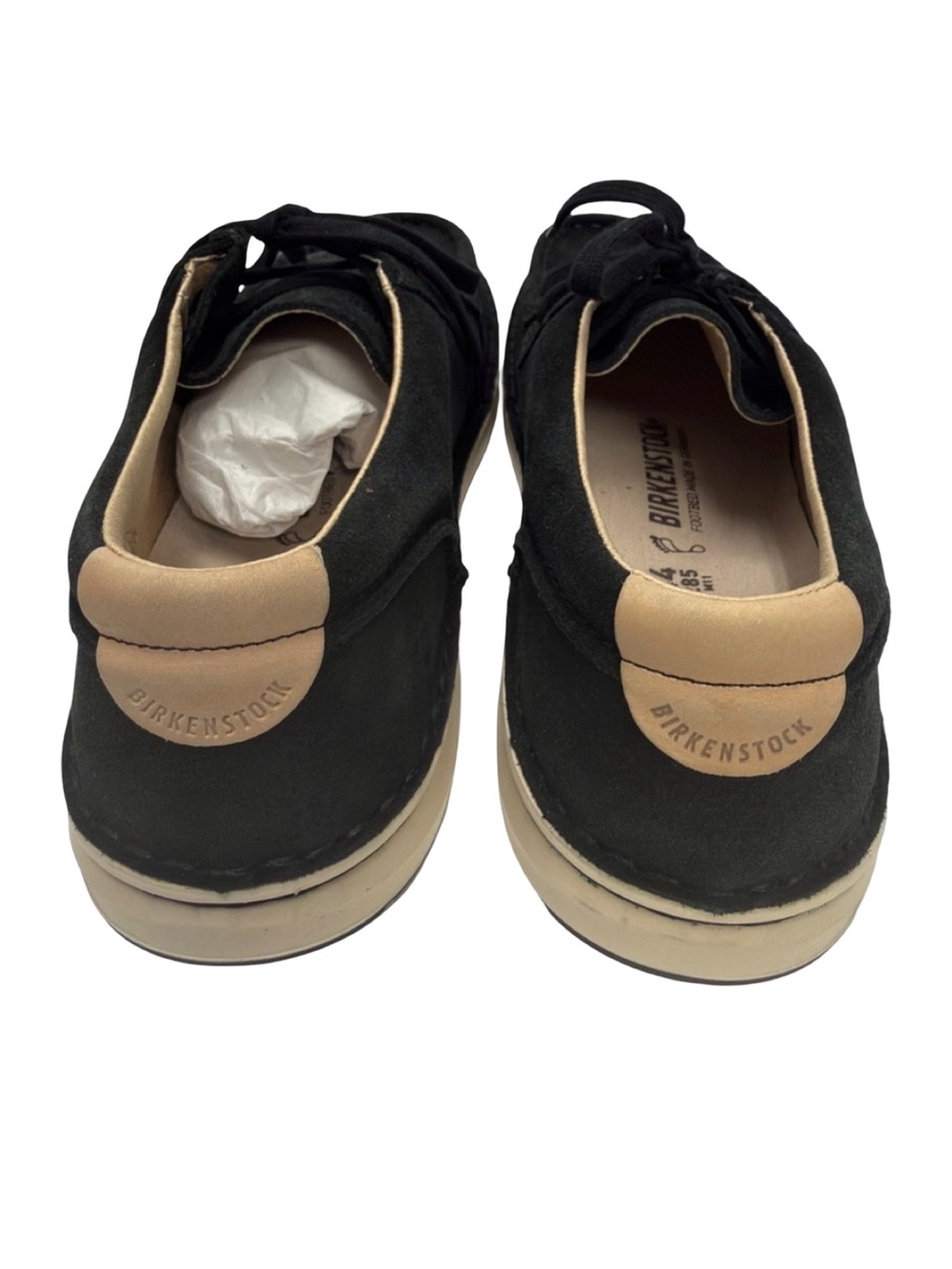 NEW Birkenstock Pasadena Suede Moccasin Oxfords Black - EU 44 US 11 - Picture 6 of 13